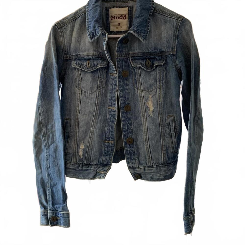 Mudd Women's Denim Jacket, Size Small, Blue